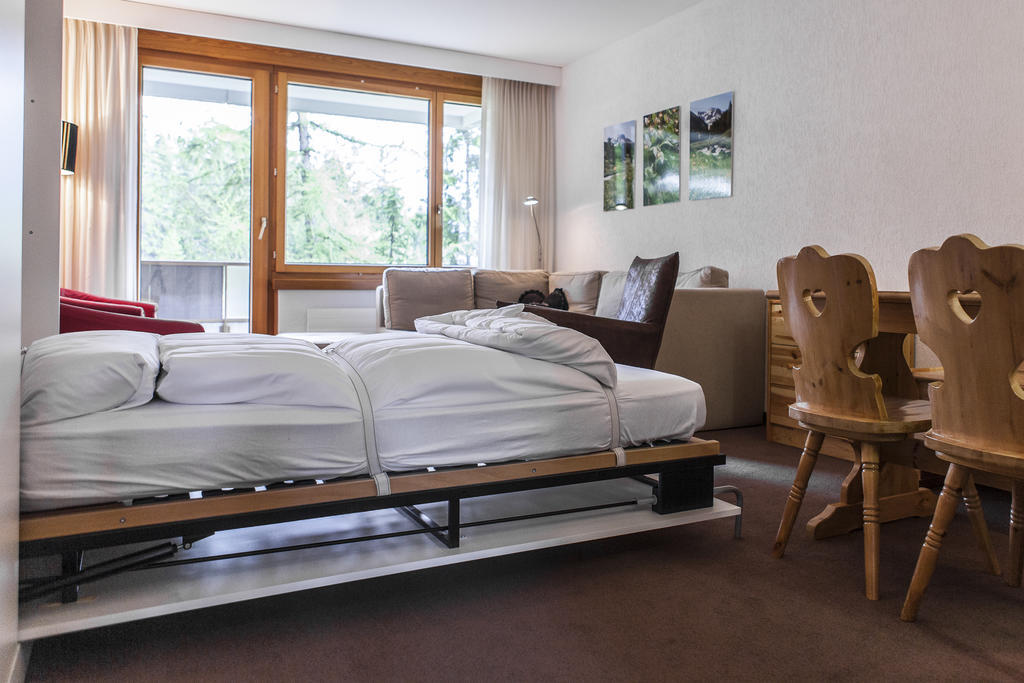 Residenz Alpina Im Kurhaus Apartment Lenzerheide Phòng bức ảnh